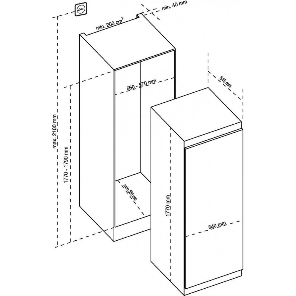 Холодильник De Dietrich DRL1770EB - изображение 6